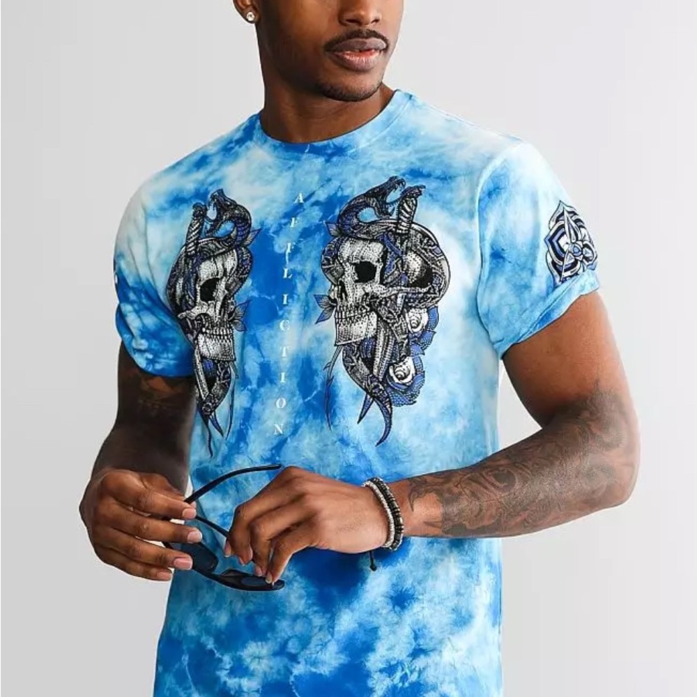 AFFLICTION BLACK LABEL TEE 3X